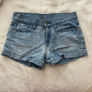 7 For All Mankind Denim Shorts